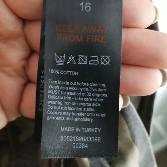 Mint Velvet Camo Utility Jacket — Modern Military Style - Picture 5 of 5